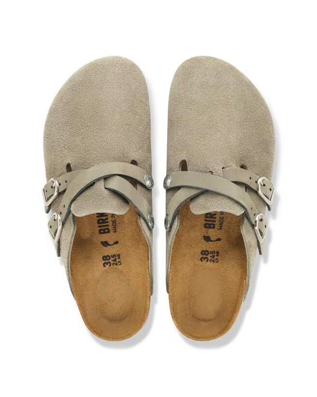 W Blair Suede Leather Taupe Suede/Leather 1032884