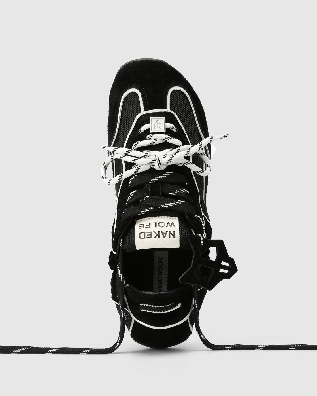 Soul Black Hairy Suede