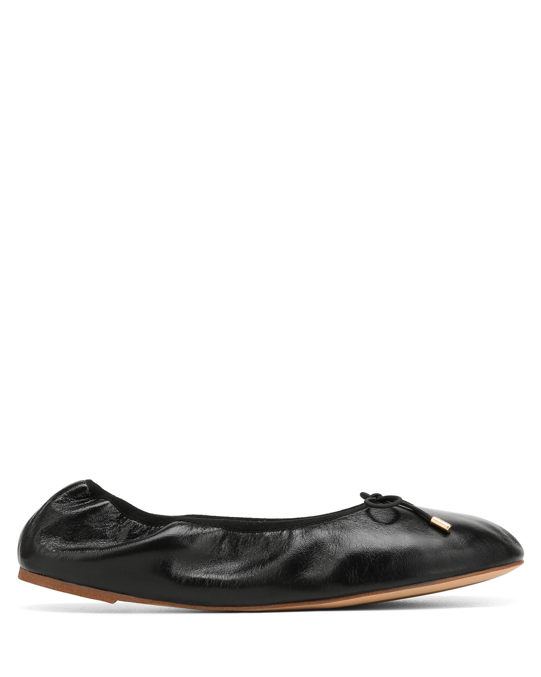 Scrunch Black Leather