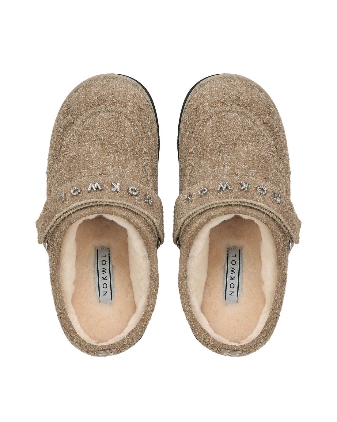 Alma Grey Super Hairy Suede