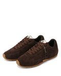 Atlas-M Brown Suede Sneakers - pair side view