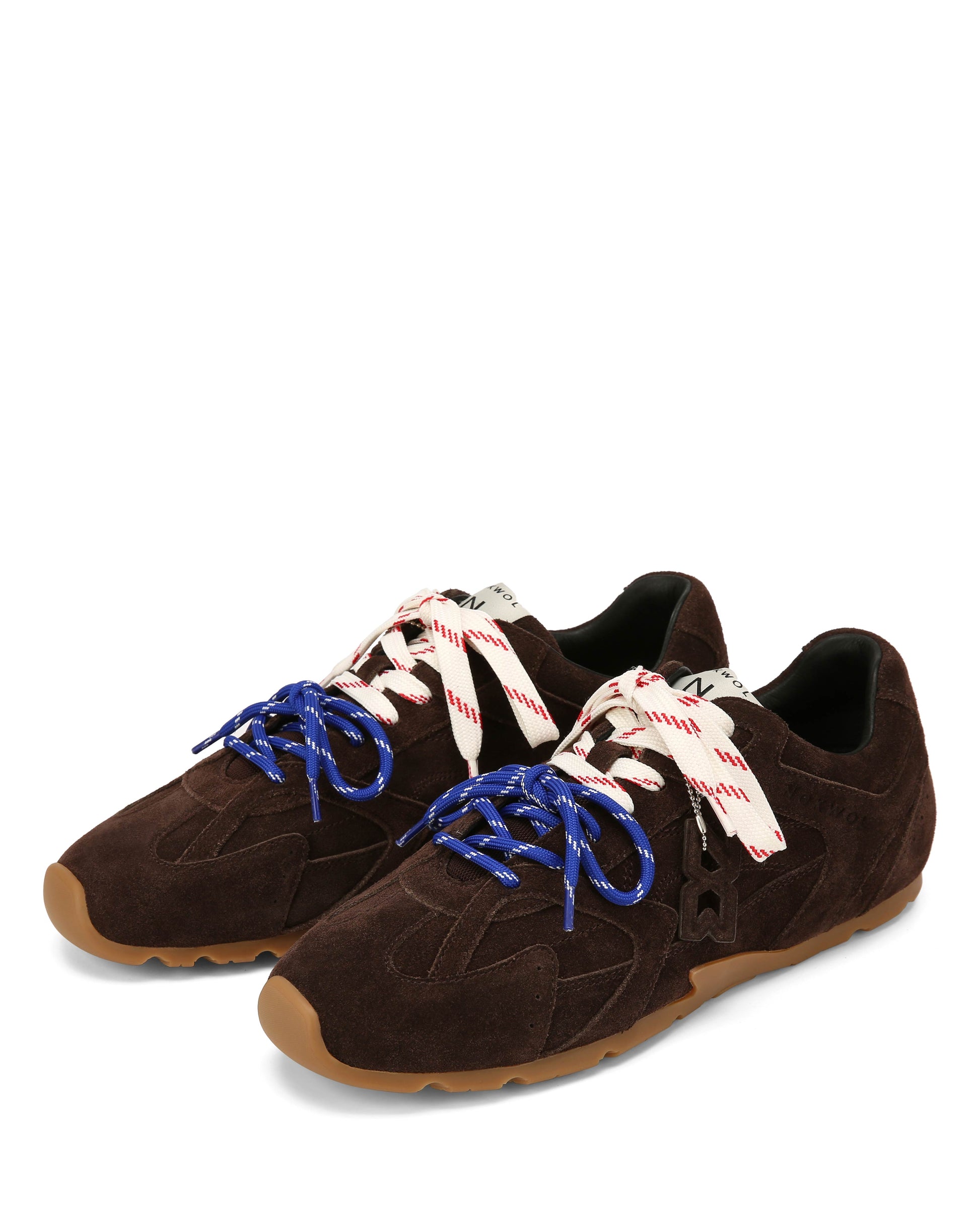 Atlas-M Brown Suede Sneakers - pair view