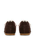 Atlas-M Brown Suede Sneakers - back view