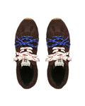 Atlas-M Brown Suede Sneakers - top style view