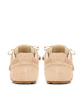 Atlas Mesh Beige Suede Sneakers - back view