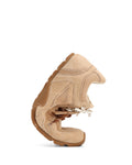 Atlas Mesh Beige Suede Sneakers - angled view