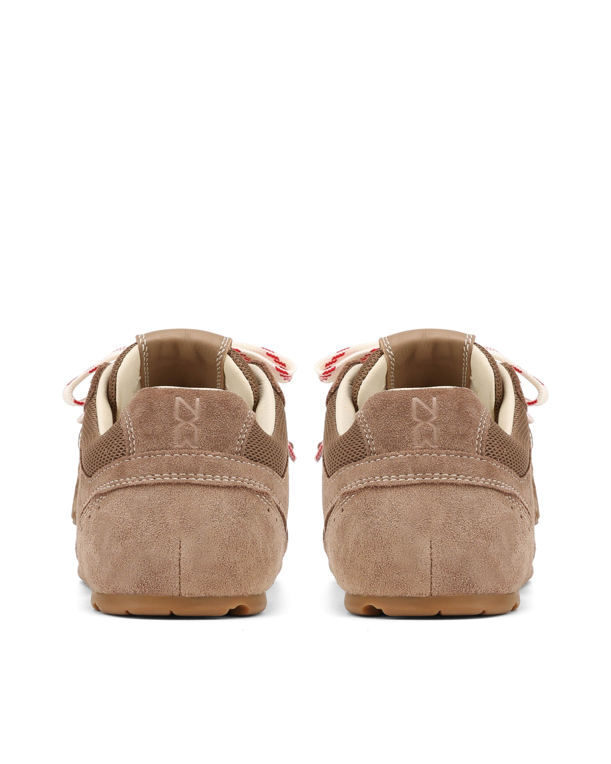 Atlas Mesh Mushroom Suede - back view