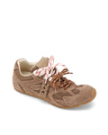 Atlas Mesh Mushroom Suede- side angled view