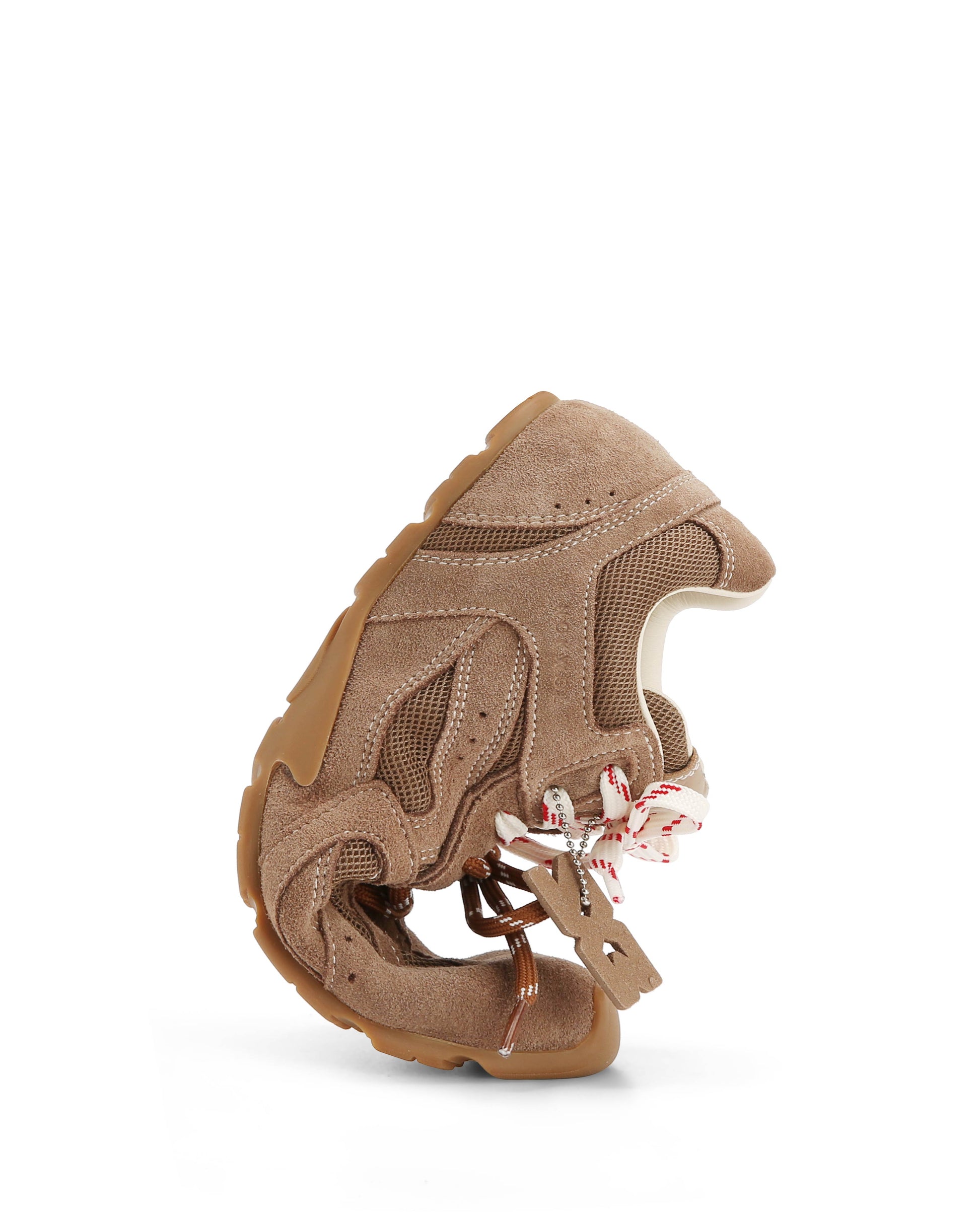 Atlas Mesh Mushroom Suede - angled view