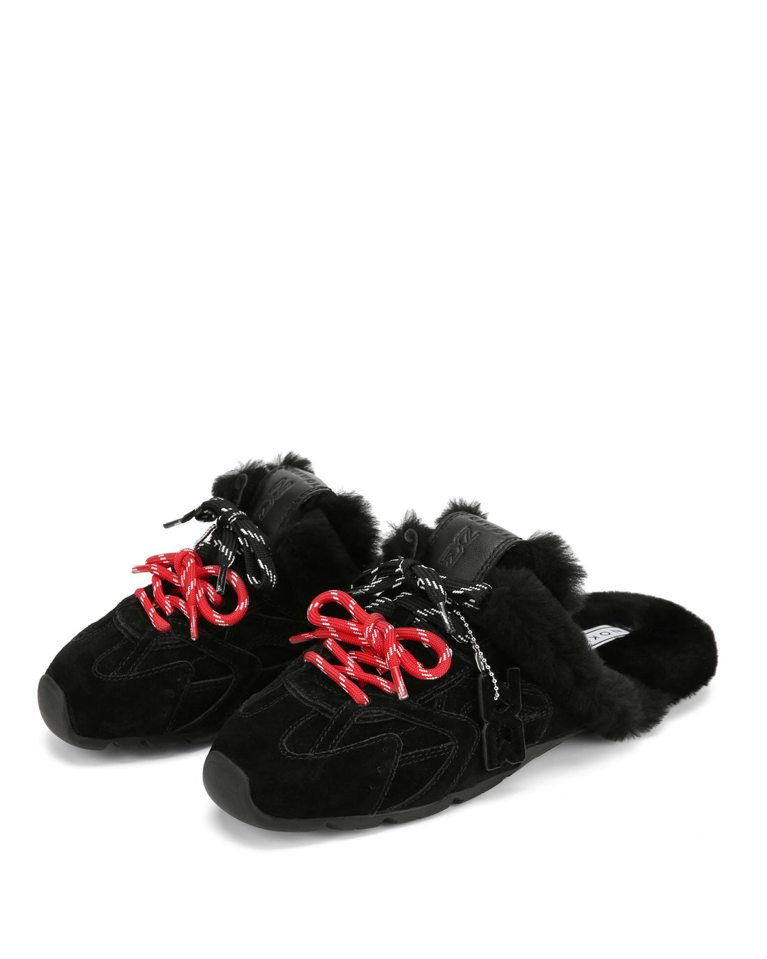 Atlas Mule Black Suede Mules - Nokwol