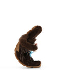 Atlas Mule in Brown Suede - angled view
