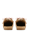 Atlas Slide-M Sandstone Suede Mules - back view