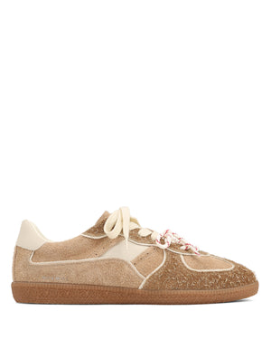 August-M Beige Rugged Suede