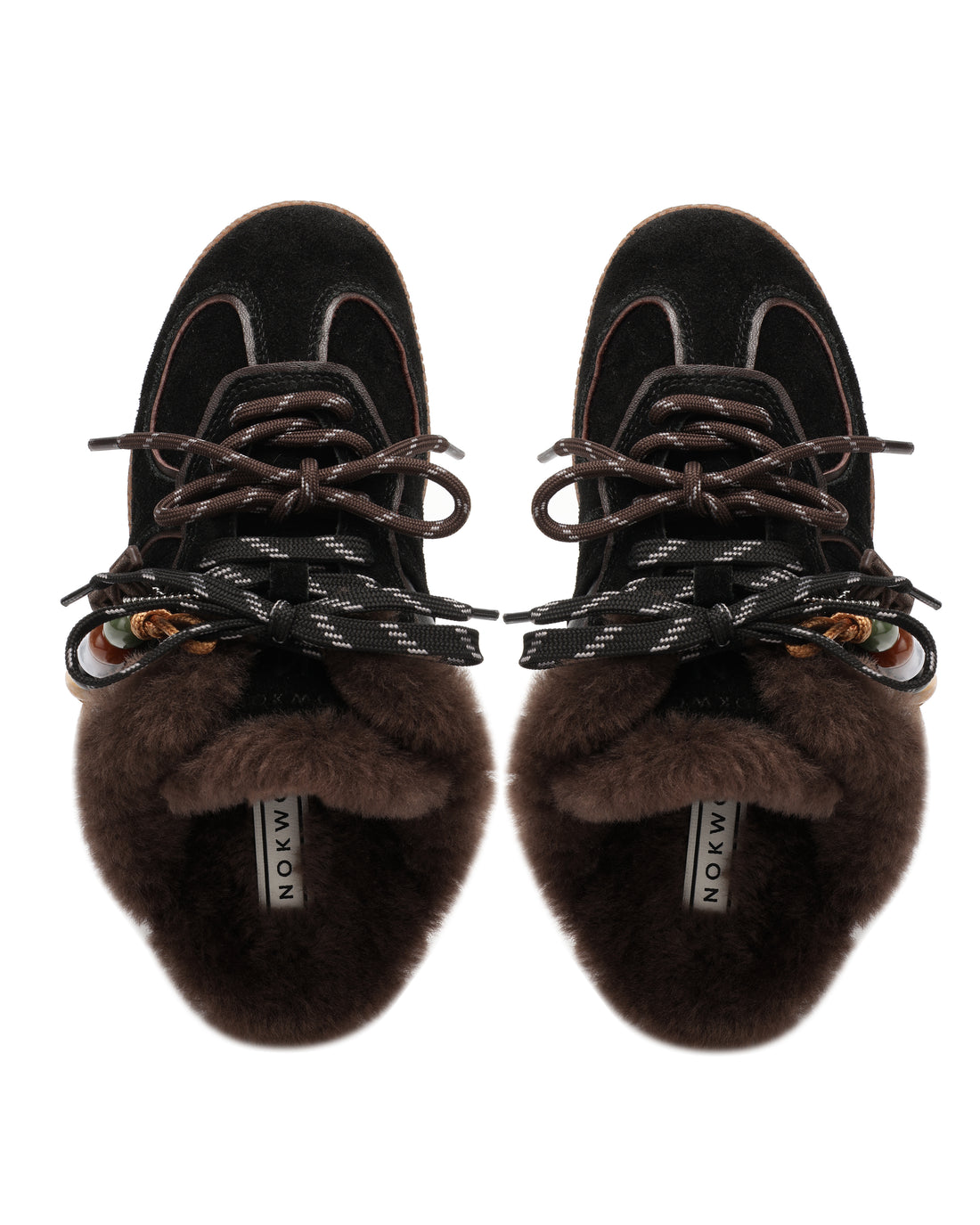 August Mule Black Suede