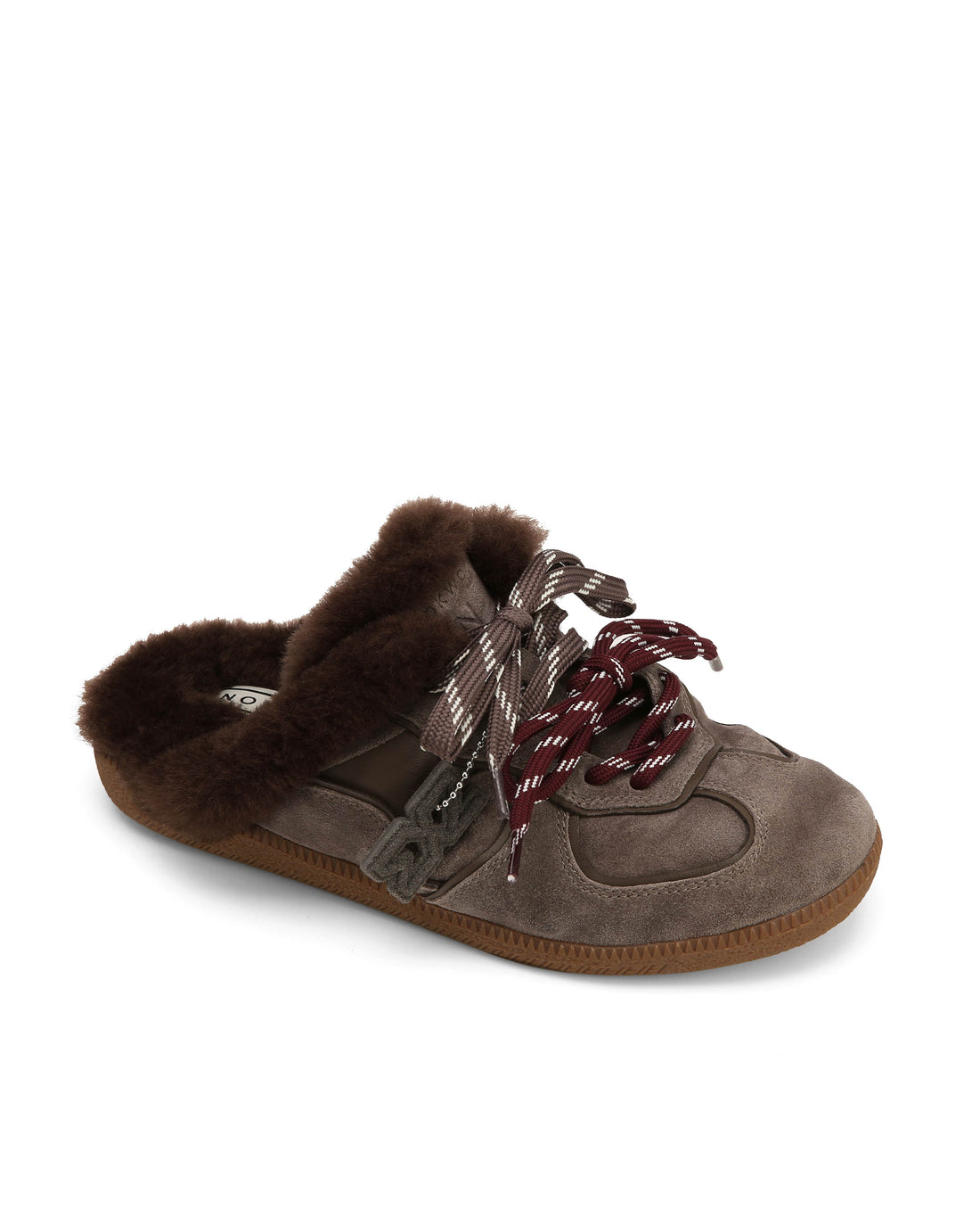 August Mule Smog Suede