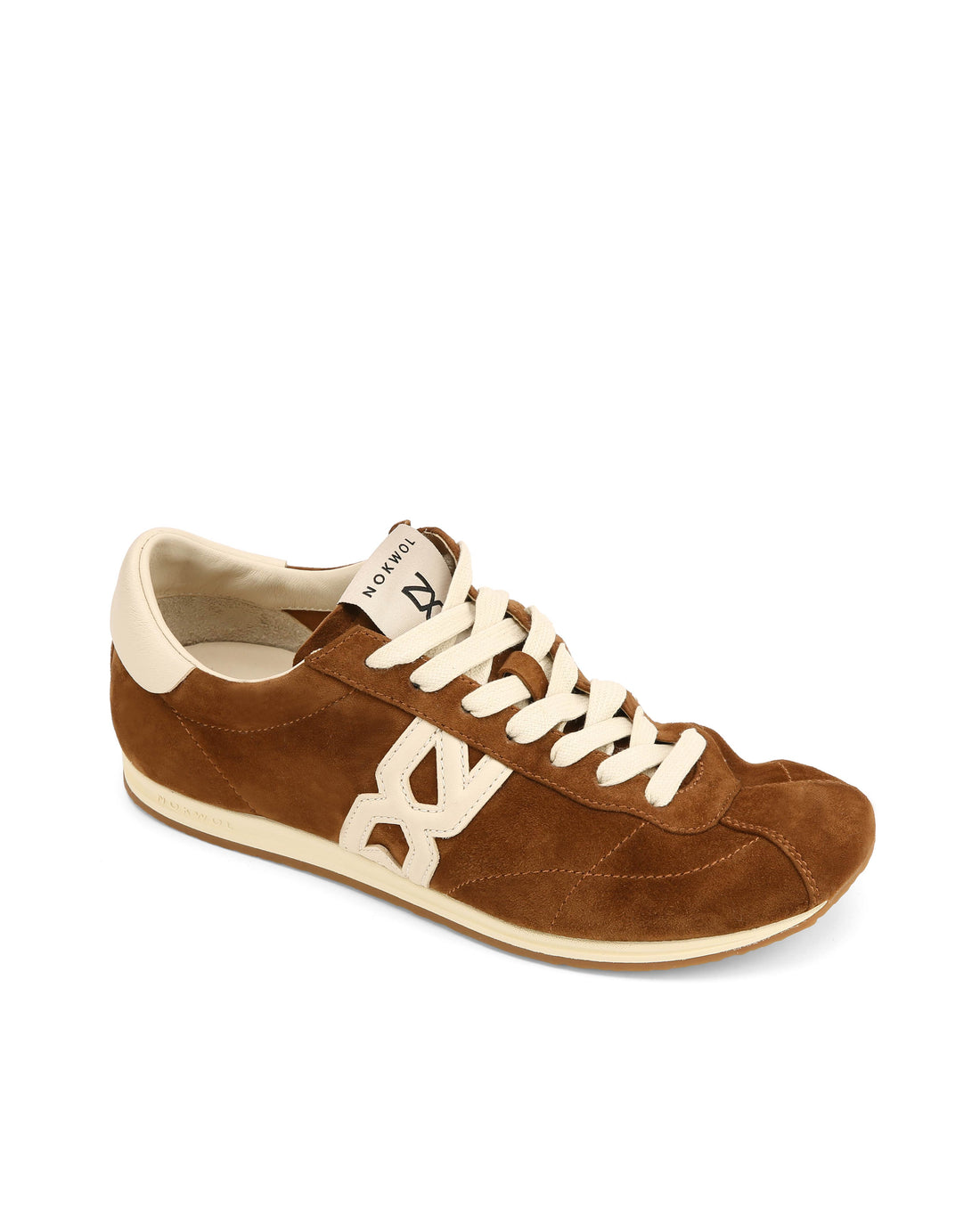 Avenue Tan/Off White Suede/Leather