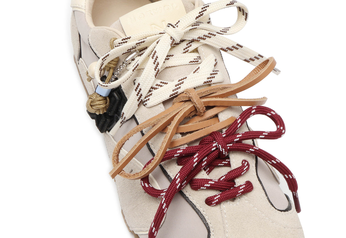 Beat Off White Suede/Nylon