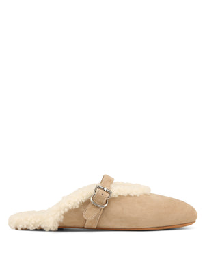 Belle Mushroom Suede