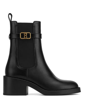 Charity Black Leather