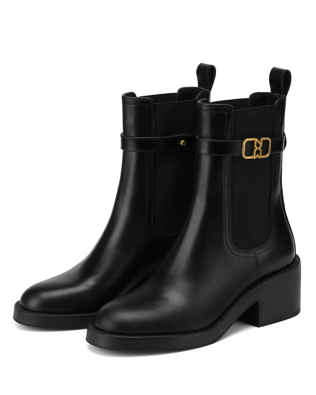 Charity Black Leather