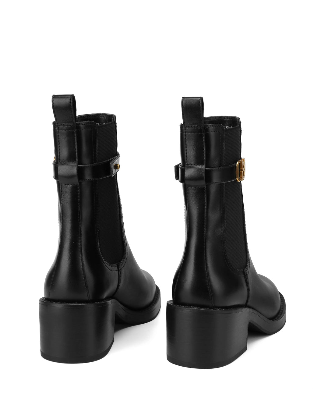 Charity Black Leather