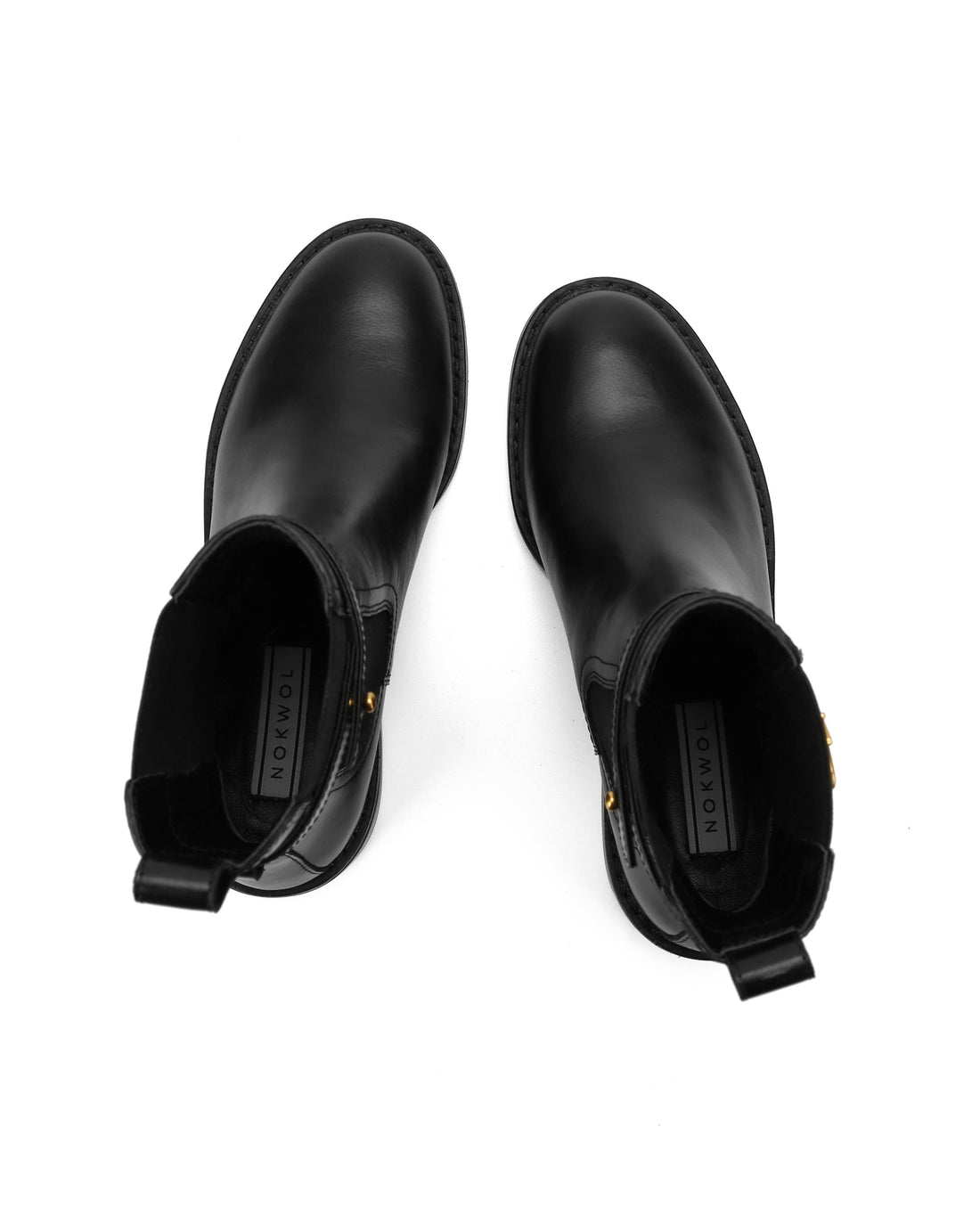 Charity Black Leather