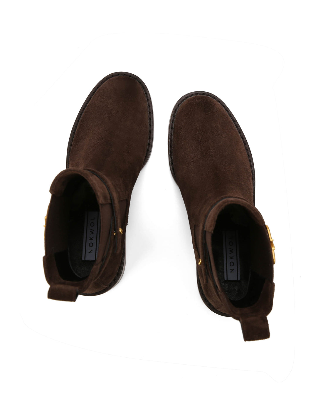 Charity Brown Suede
