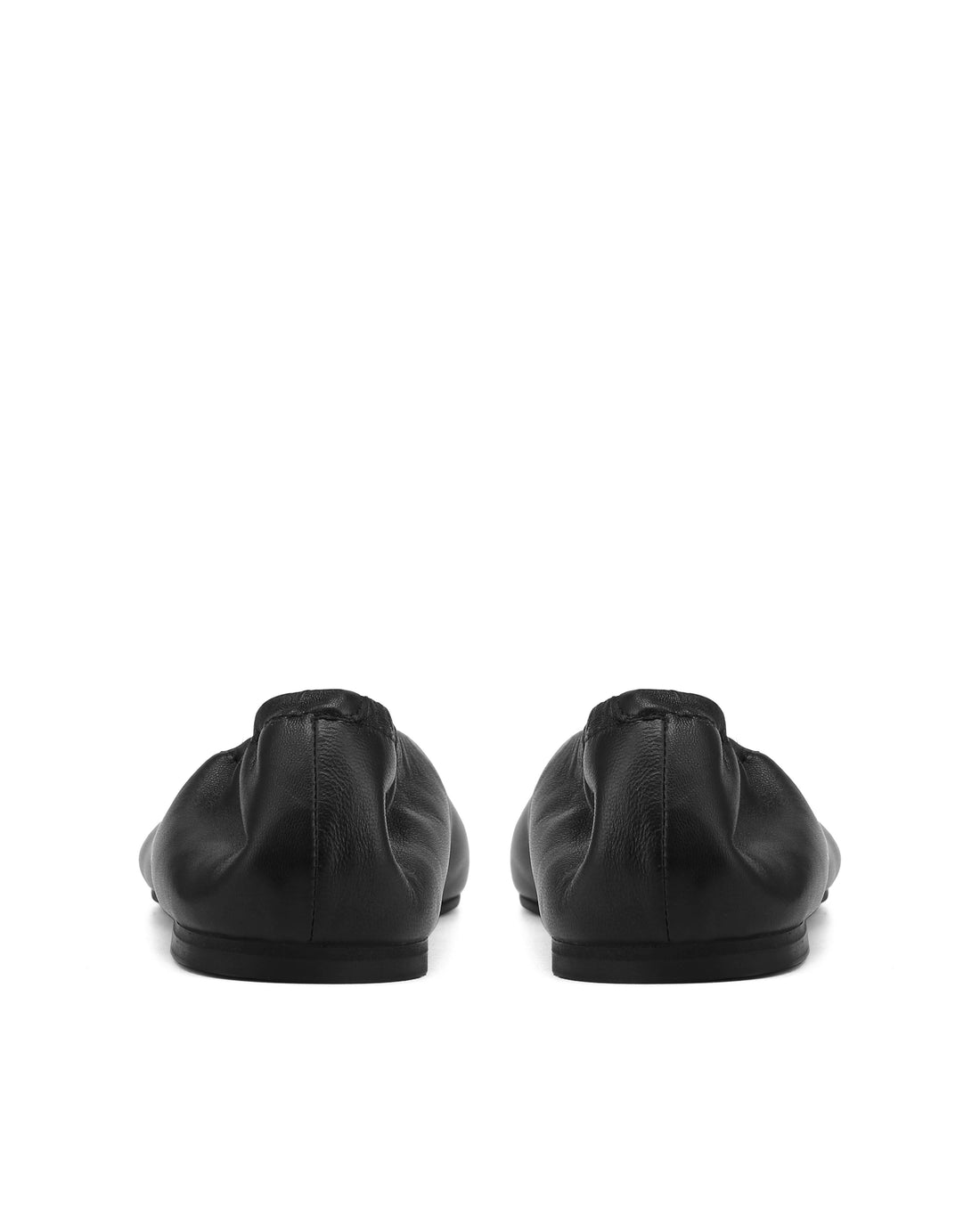 Clemmi Black Leather/Mint Toe