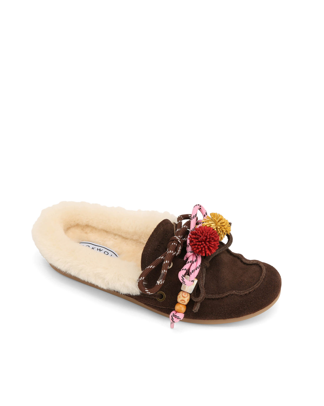 Coco Fur Brown Suede