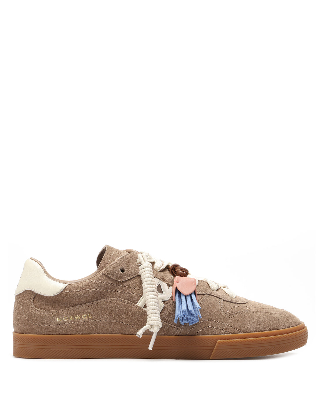Cobalt Mushroom Suede