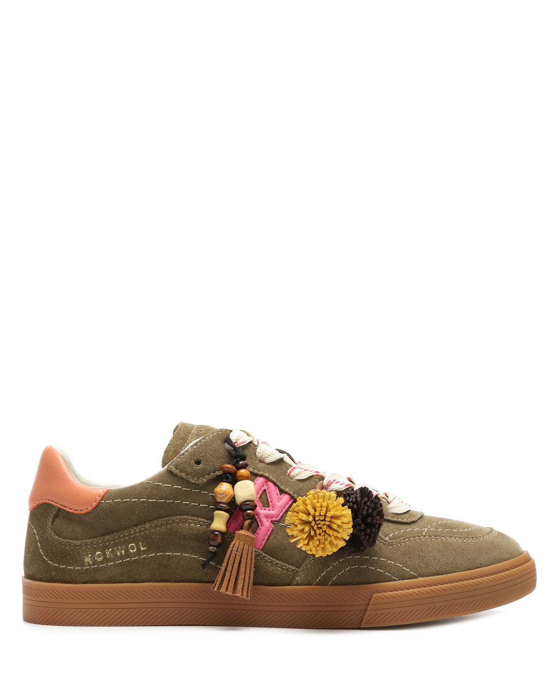 Cobalt Olive Suede