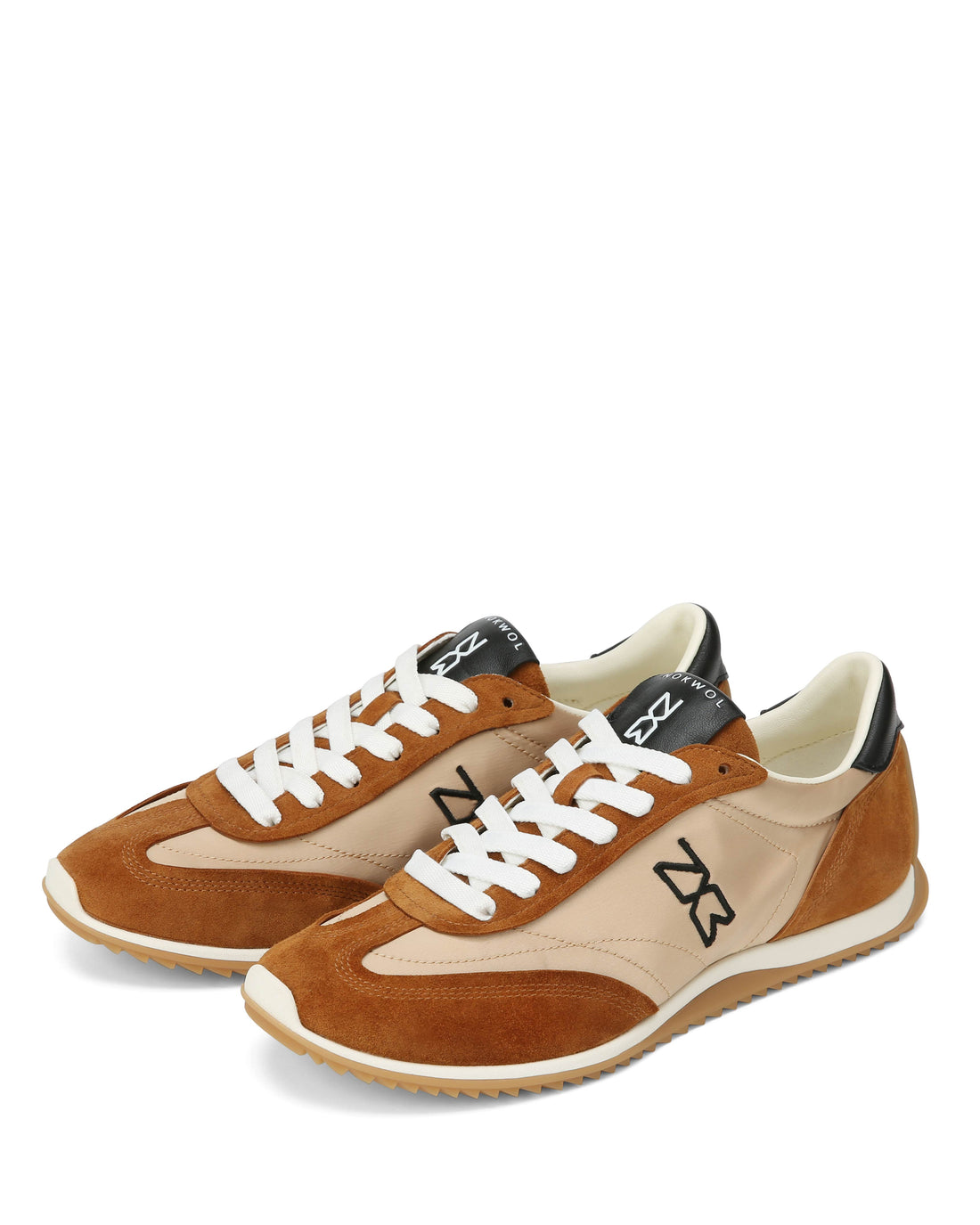 Colette Camel Suede/Satin