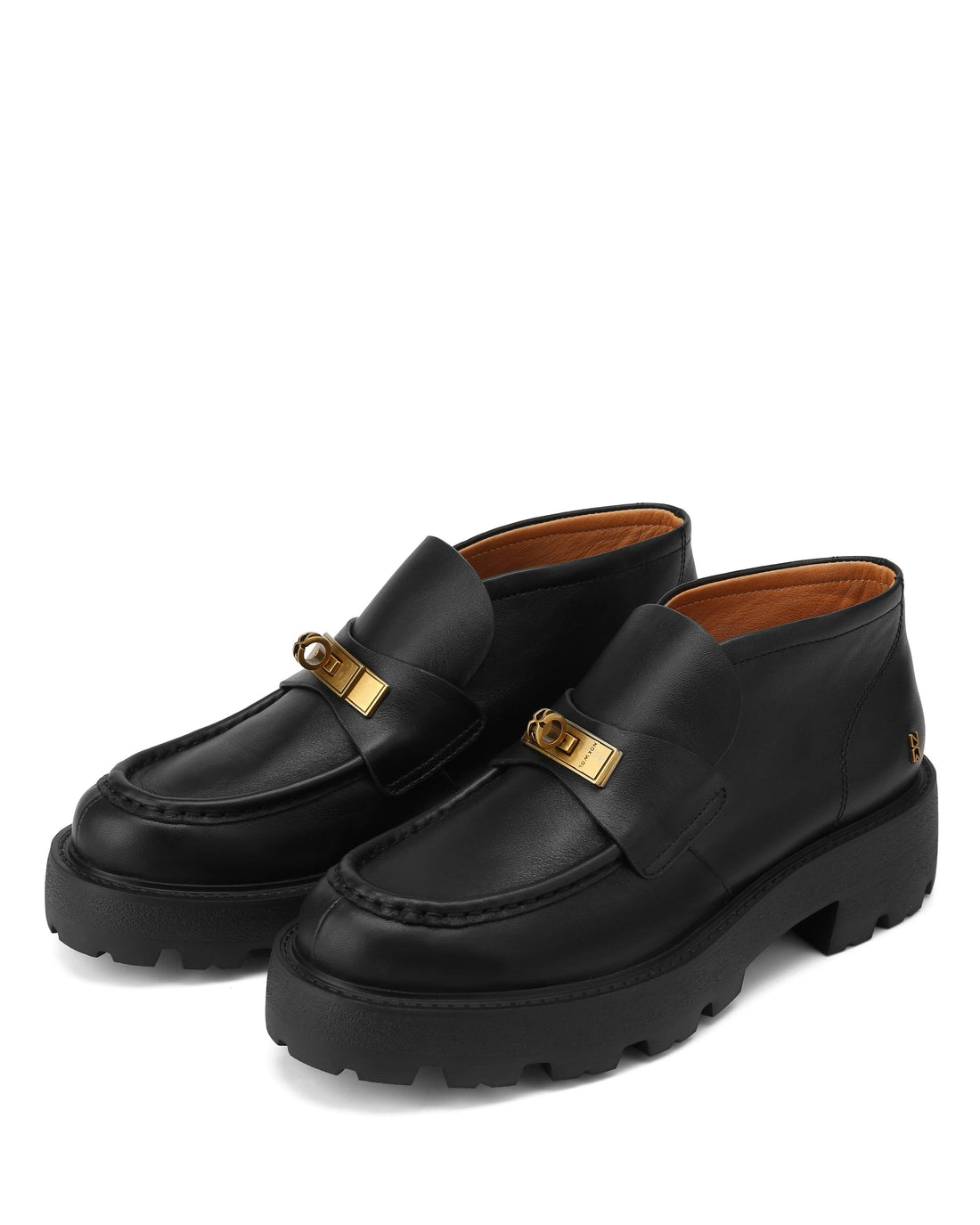 Della Black Leather