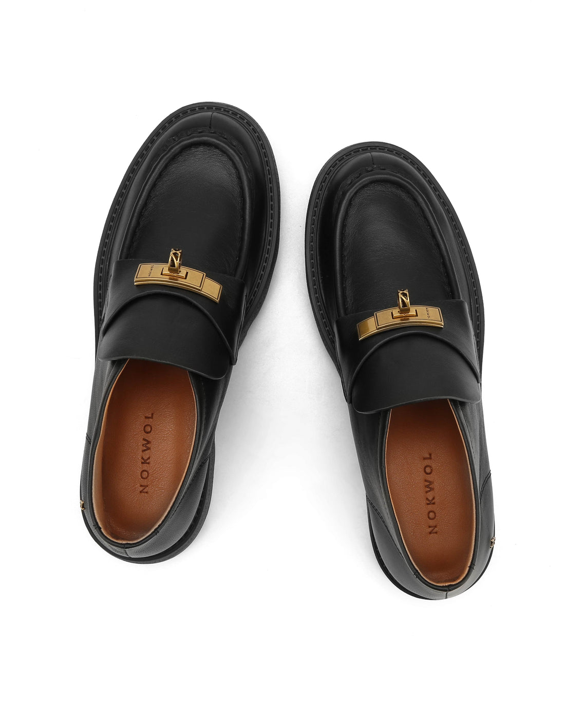 Della Black Leather