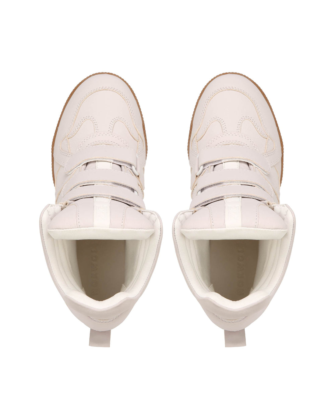 Demmi White Leather