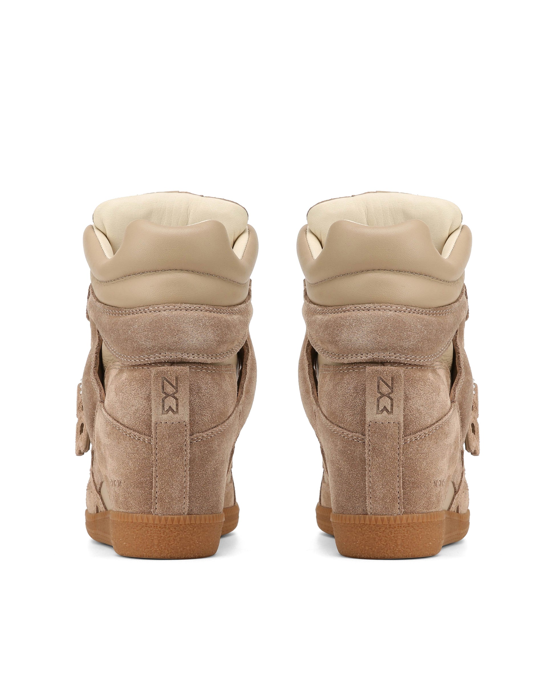 Eden Marmo Wedge Sneakers - back view
