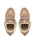 Eden Marmo Wedge Sneakers - top view