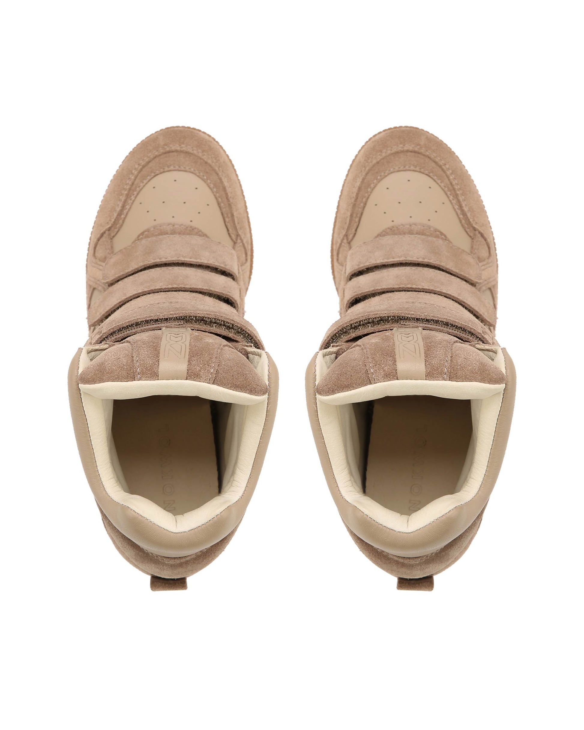Eden Marmo Wedge Sneakers - top view