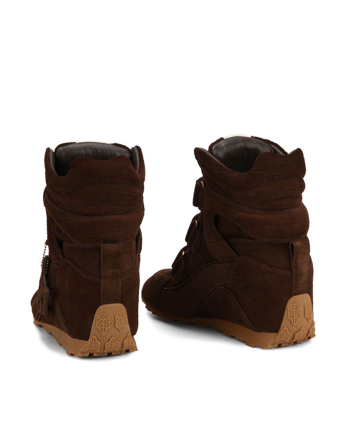 Element Brown Croc Suede
