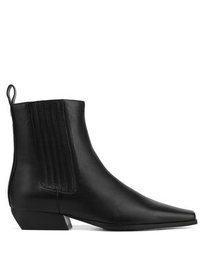 Ema Black Leather