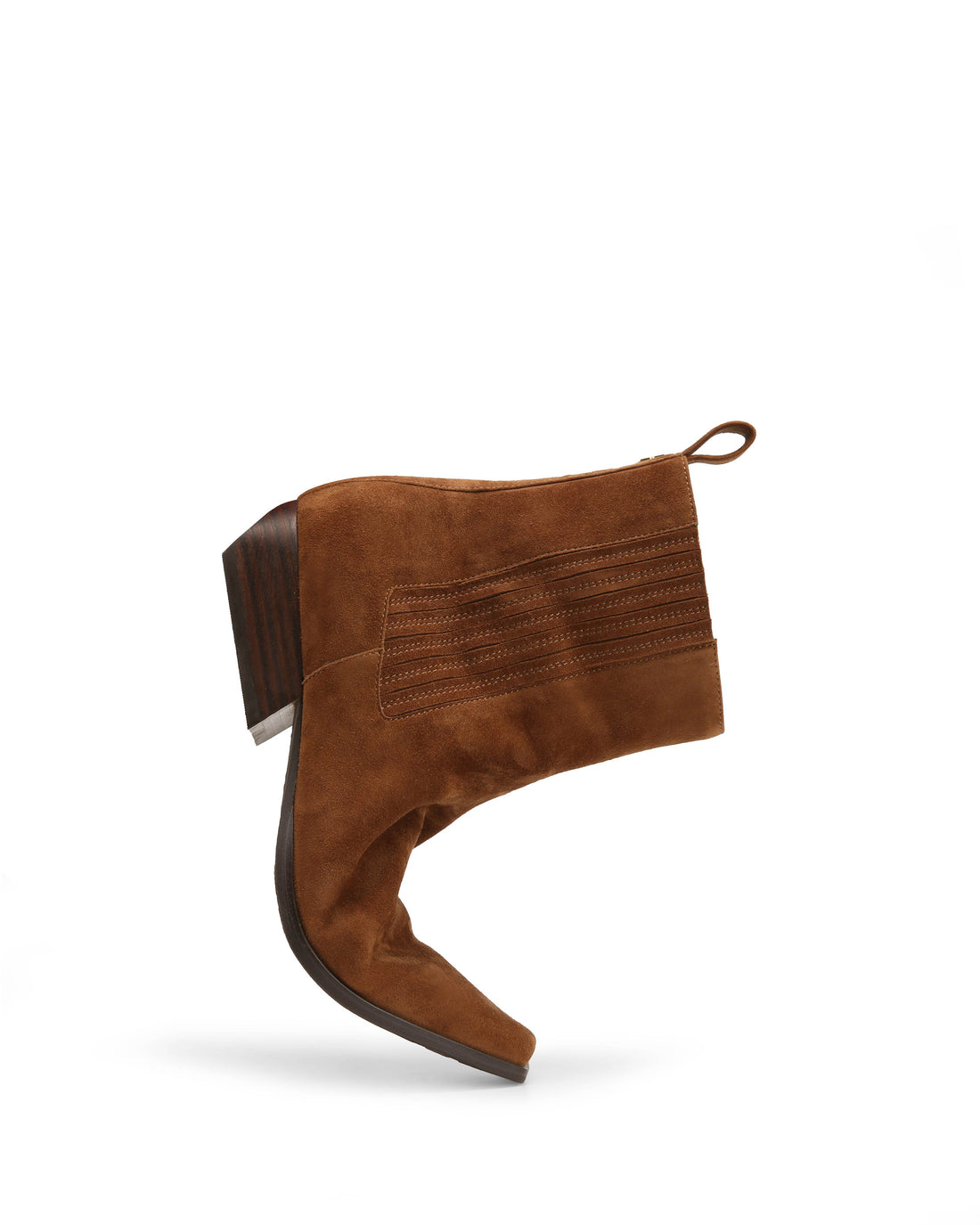 Ema Dark Chestnut Suede