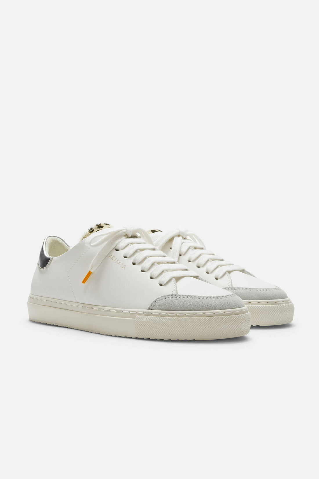 W Clean 90 Triple Sneaker White/Silver Leather