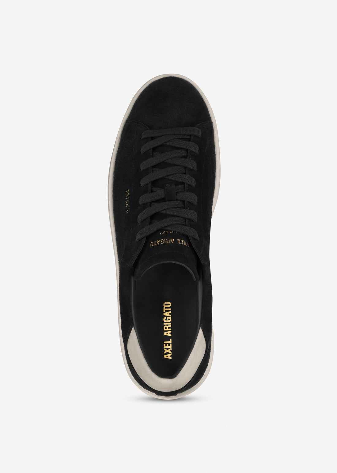 M Court Sneaker Suede Black/Off-white Suede