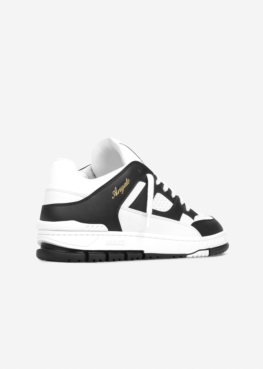 M Area Lo Sneaker White/Black Leather