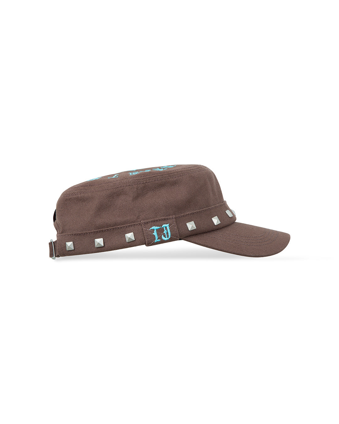Studded Brown Guerrilla Cap