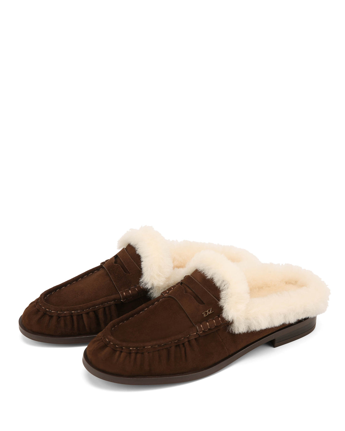 Haze Mule Brown Suede