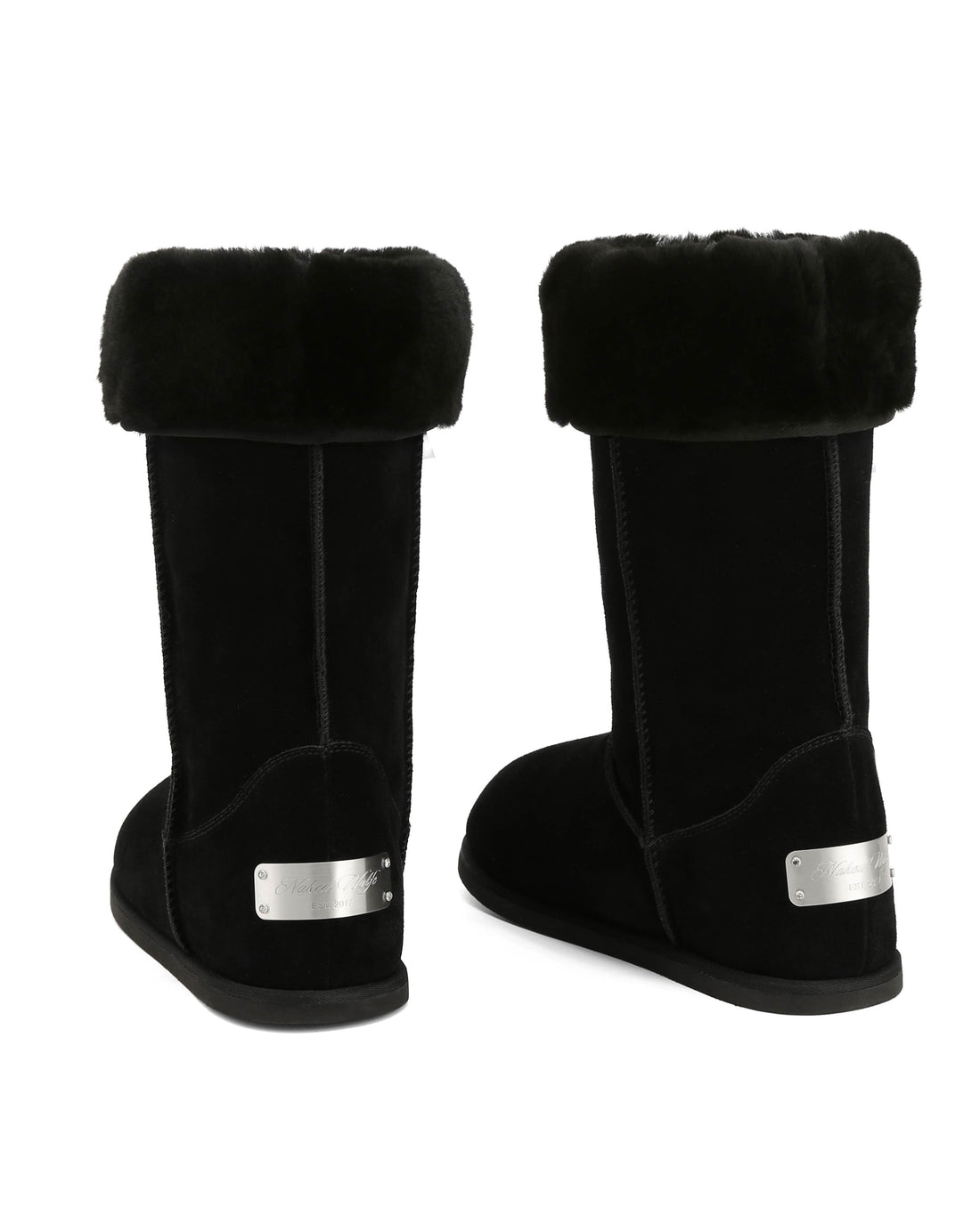 Hollywood Black Suede