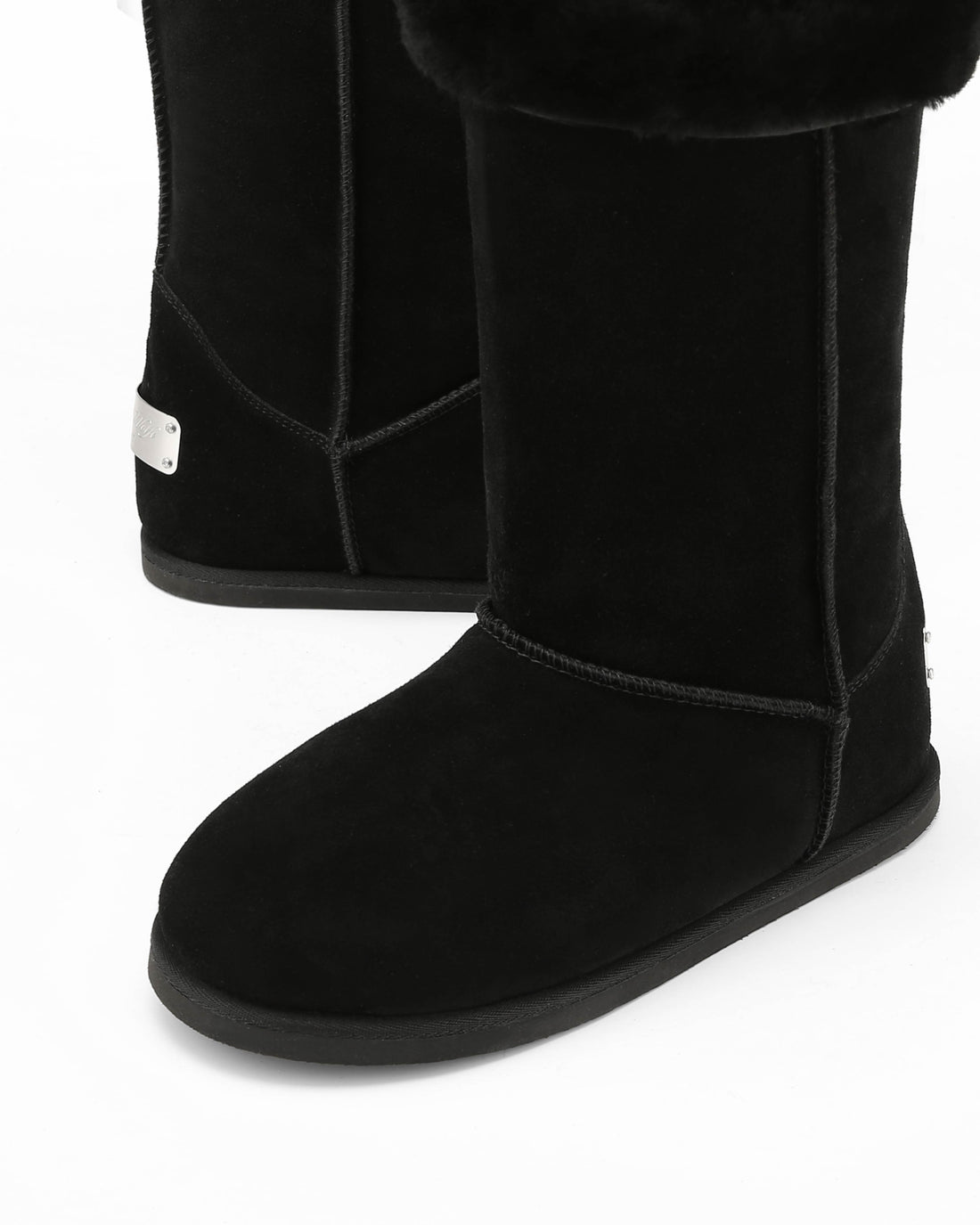 Hollywood Black Suede