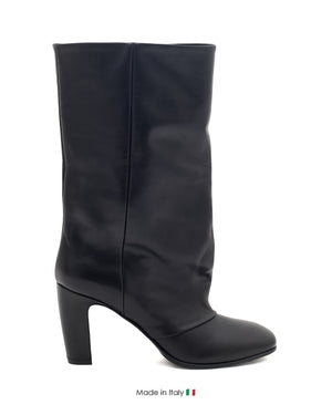 Issie Black Leather