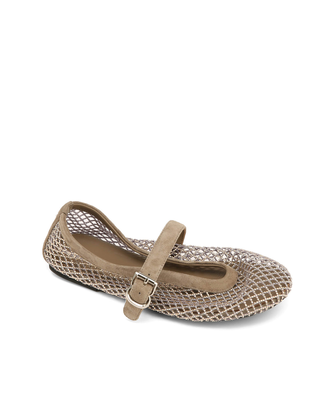 Lucky Taupe Suede/Mesh